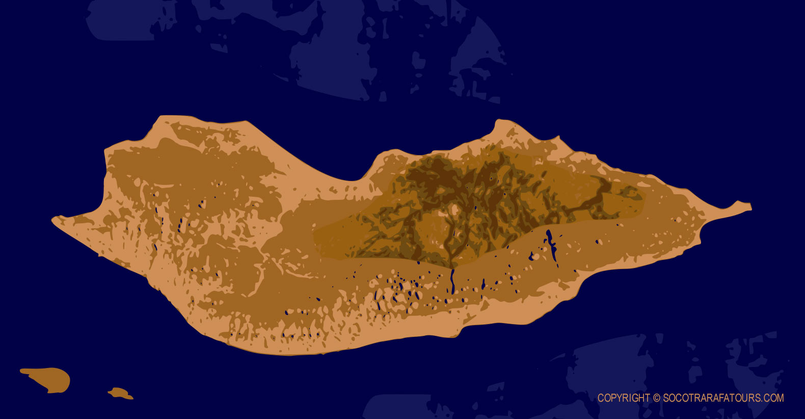 Socotra Map
